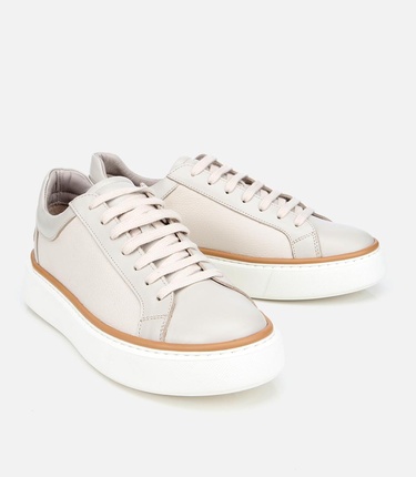  Erkek Deri Bej Günlük Ayakkabı