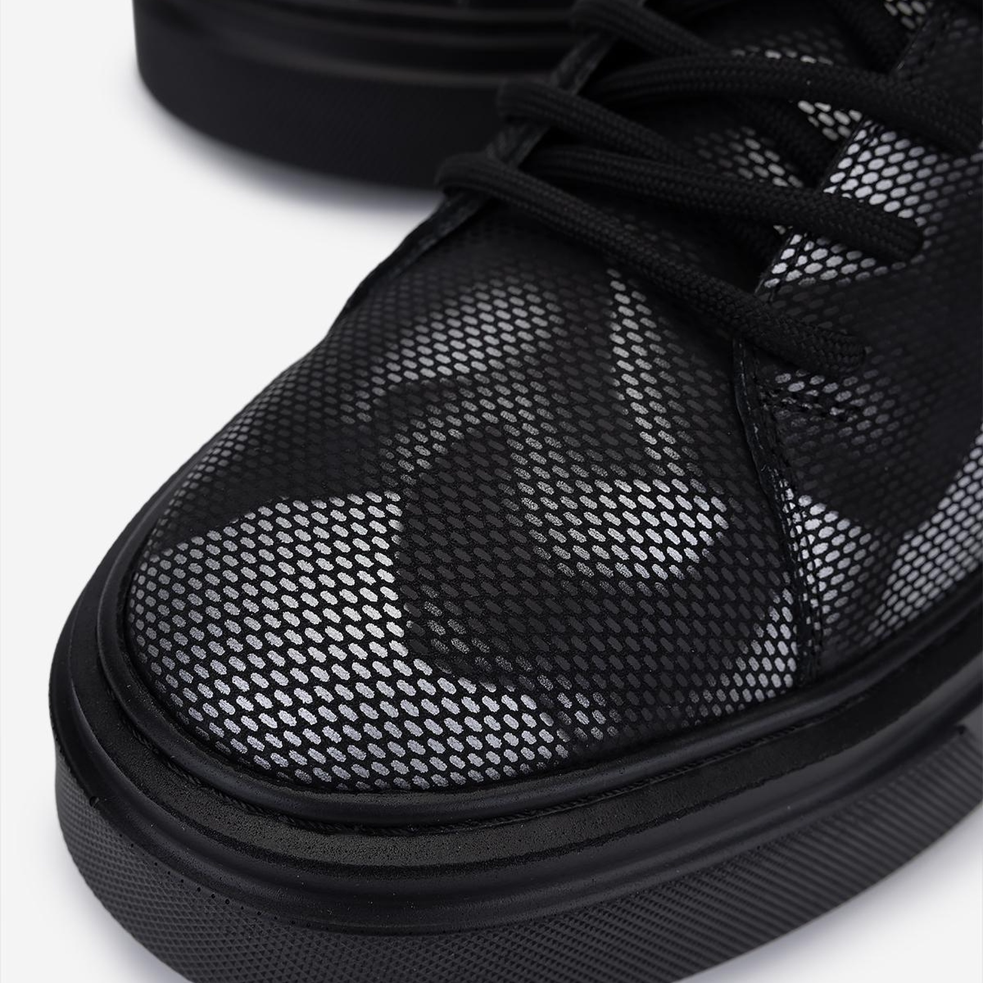 Valmenti Erkek Siyah Hakiki Deri Sneakers & Spor Ayakkabı