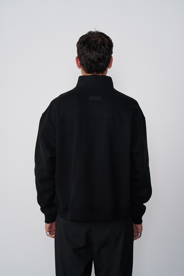  Dik Yaka Oversize Sweatshirt