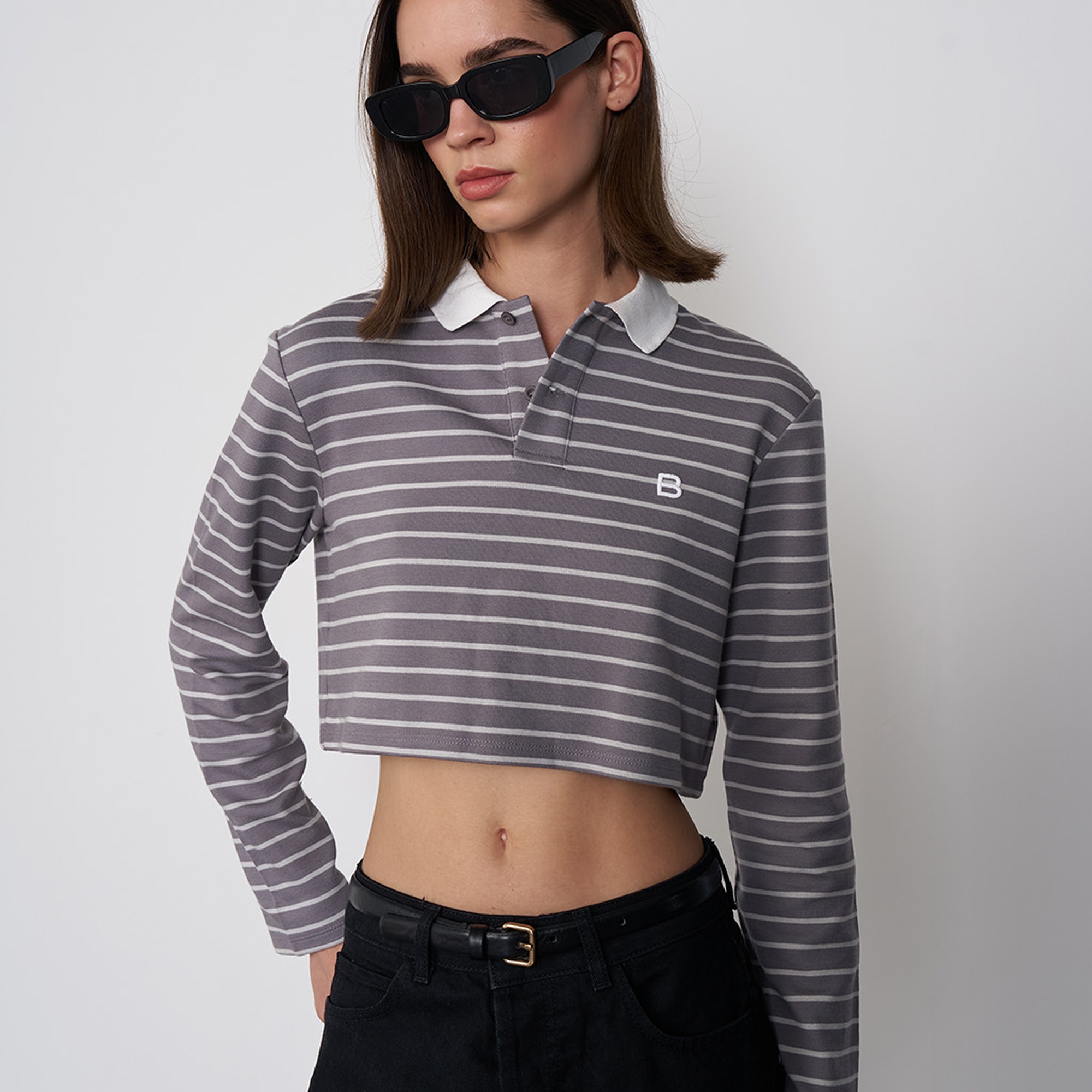 Uzun Kollu Polo Yaka Bluz