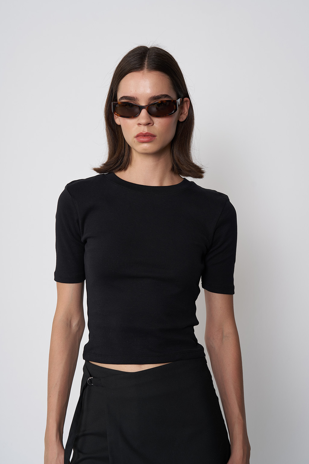  Crop Basic Tshirt