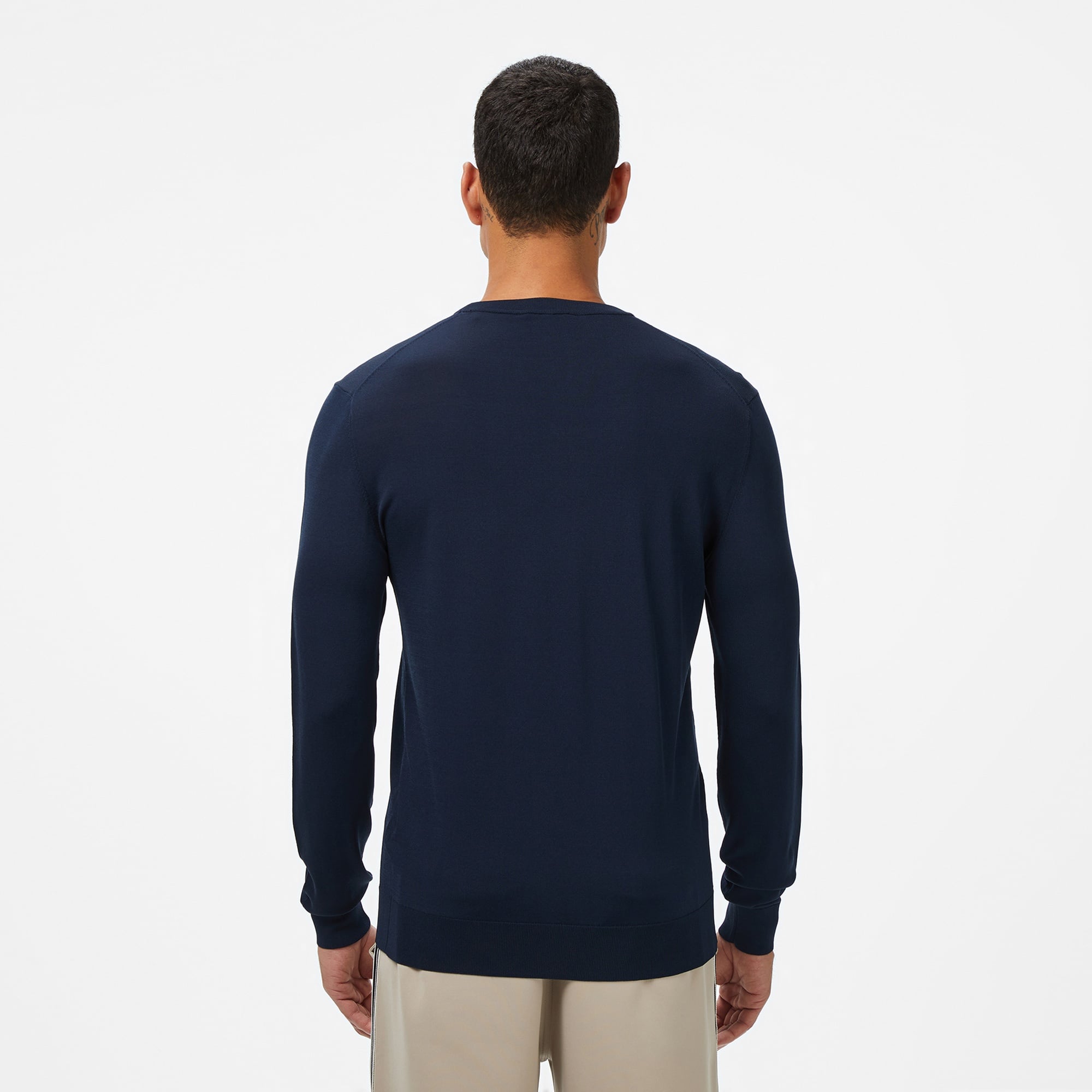 Guess Erkek Lacivert Kazak