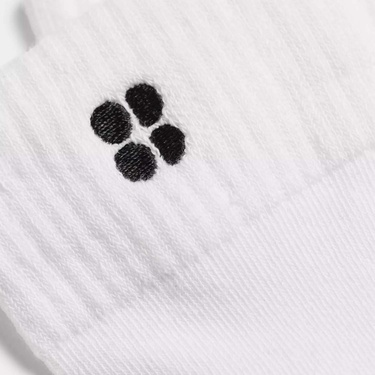  Sweaty Betty Essentials Mini Crew Socks 3 P Kadın Beyaz Çorap