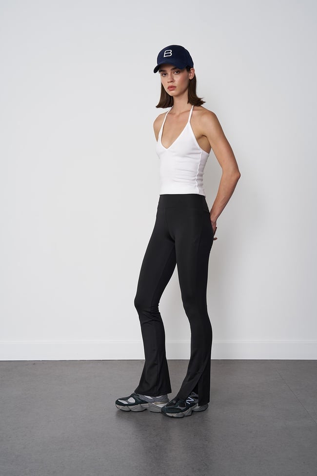  Yırtmaç Detaylı Tayt