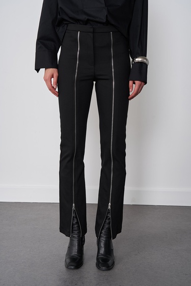  Fermuar Detaylı Pantolon