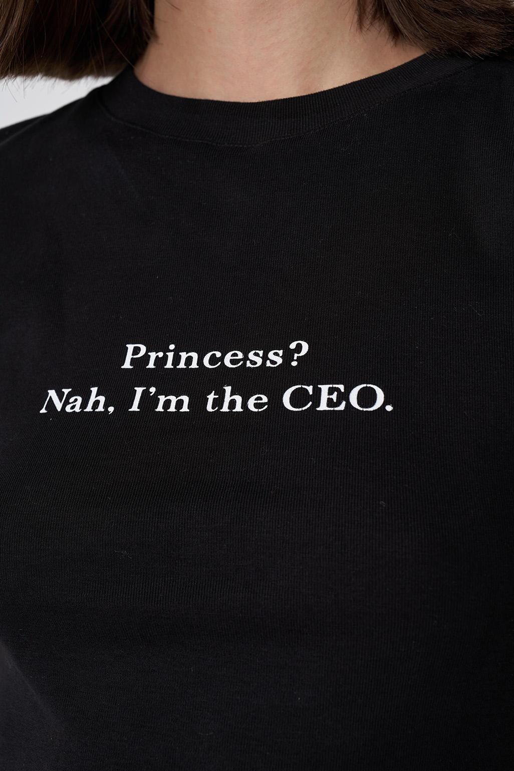  Baskılı Crop Tshirt