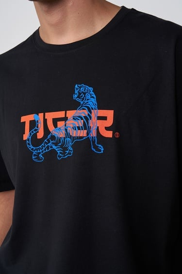  Tiger Baskılı Tshirt