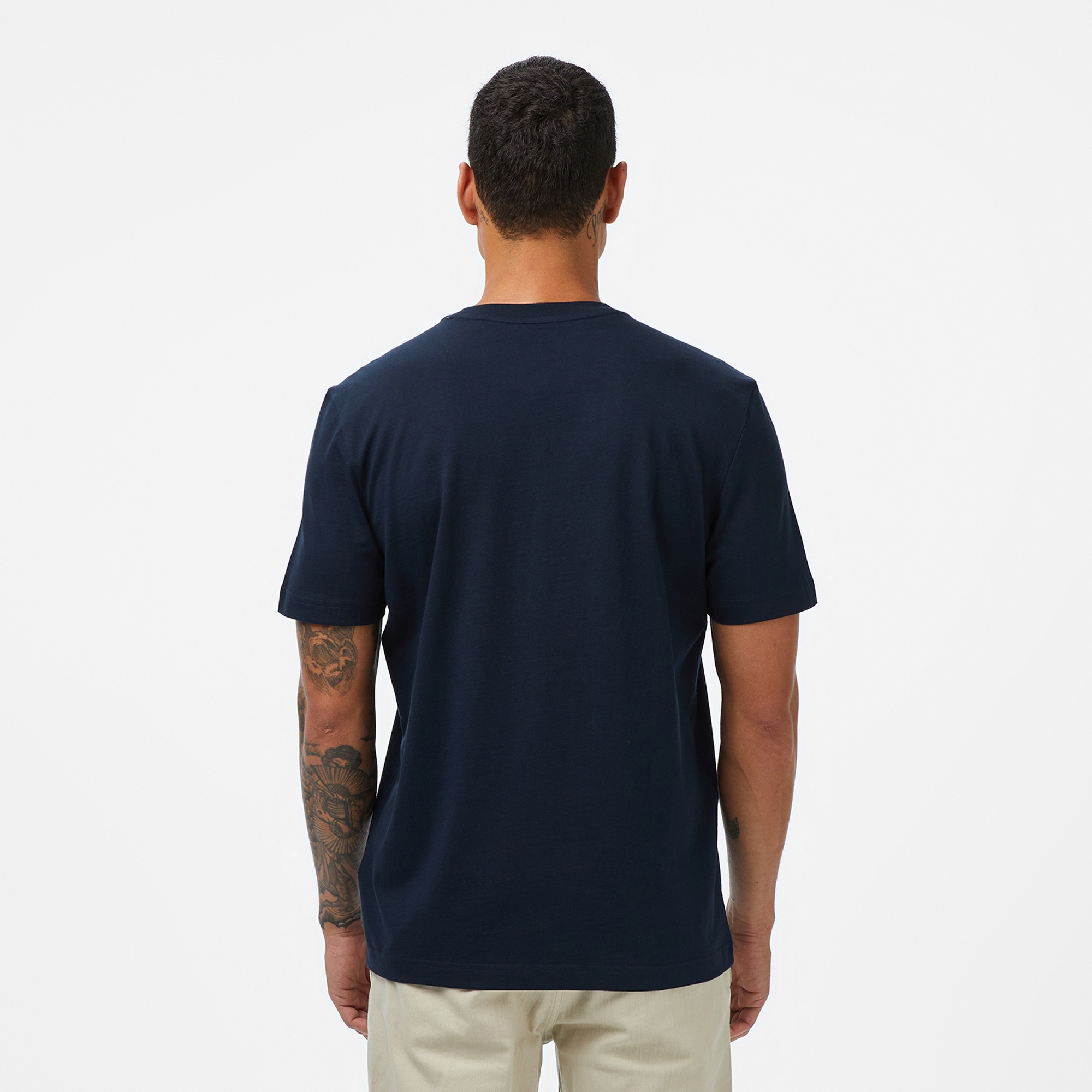 Boss Wheel Erkek Koyu Mavi T-Shirt