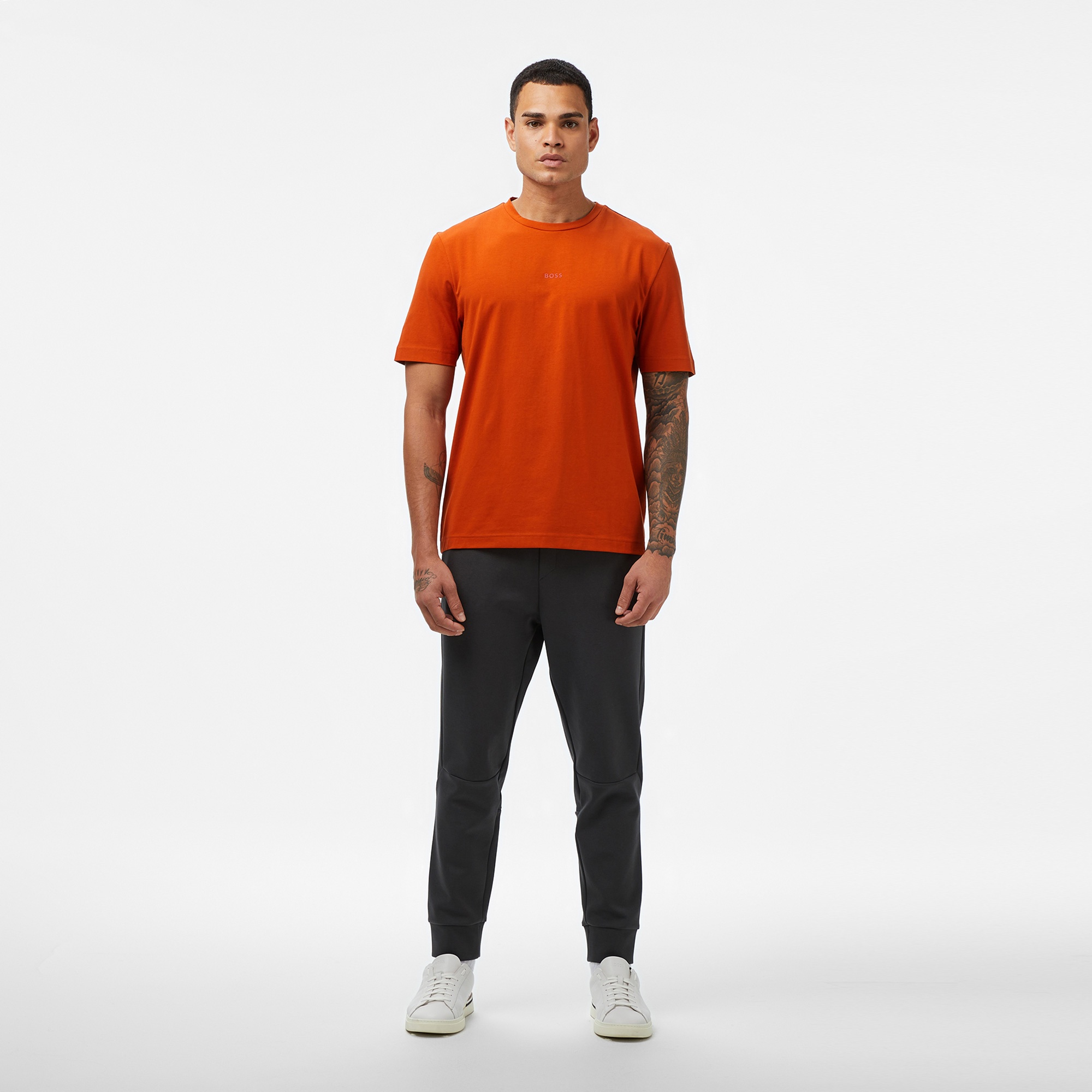 Boss Pants Erkek Koyu Gri Eşofman Altı