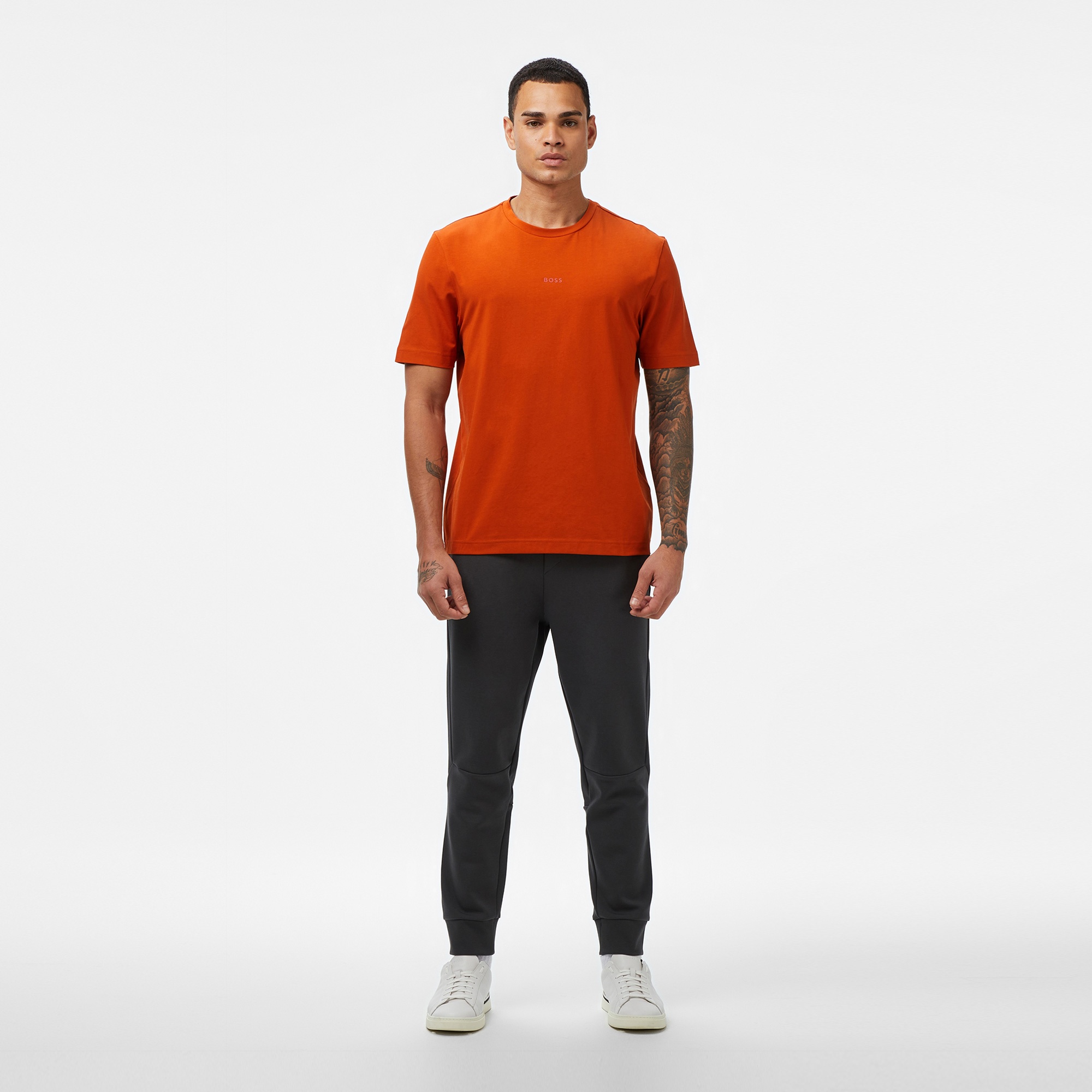 Boss Erkek Açık Turuncu T-Shirt