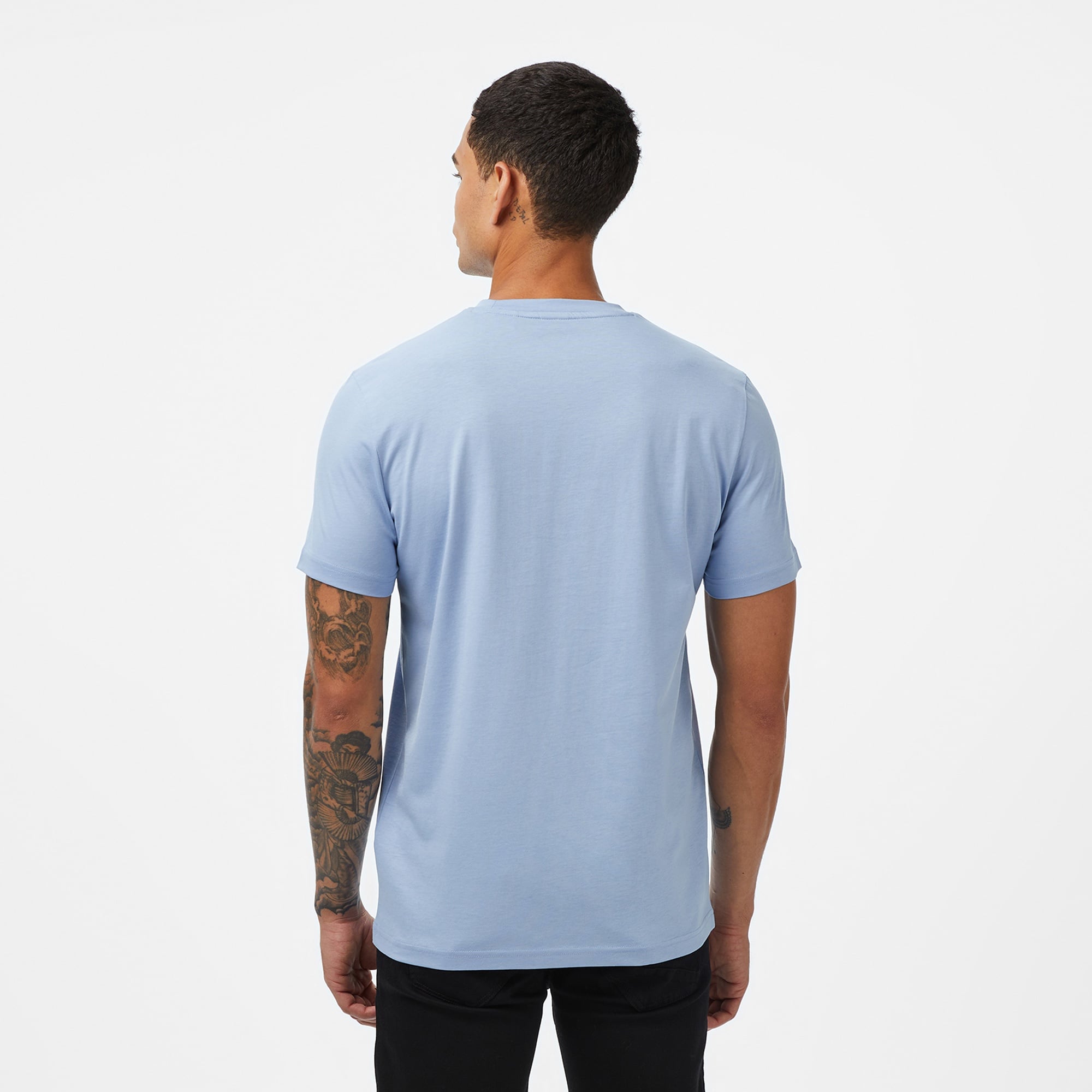 Boss Thinking Erkek Açık Mavi T-Shirt