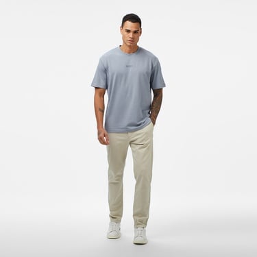  Boss Erkek Koyu Gri T-Shirt