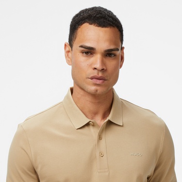  Hugo Donos 222 Erkek Bej Polo