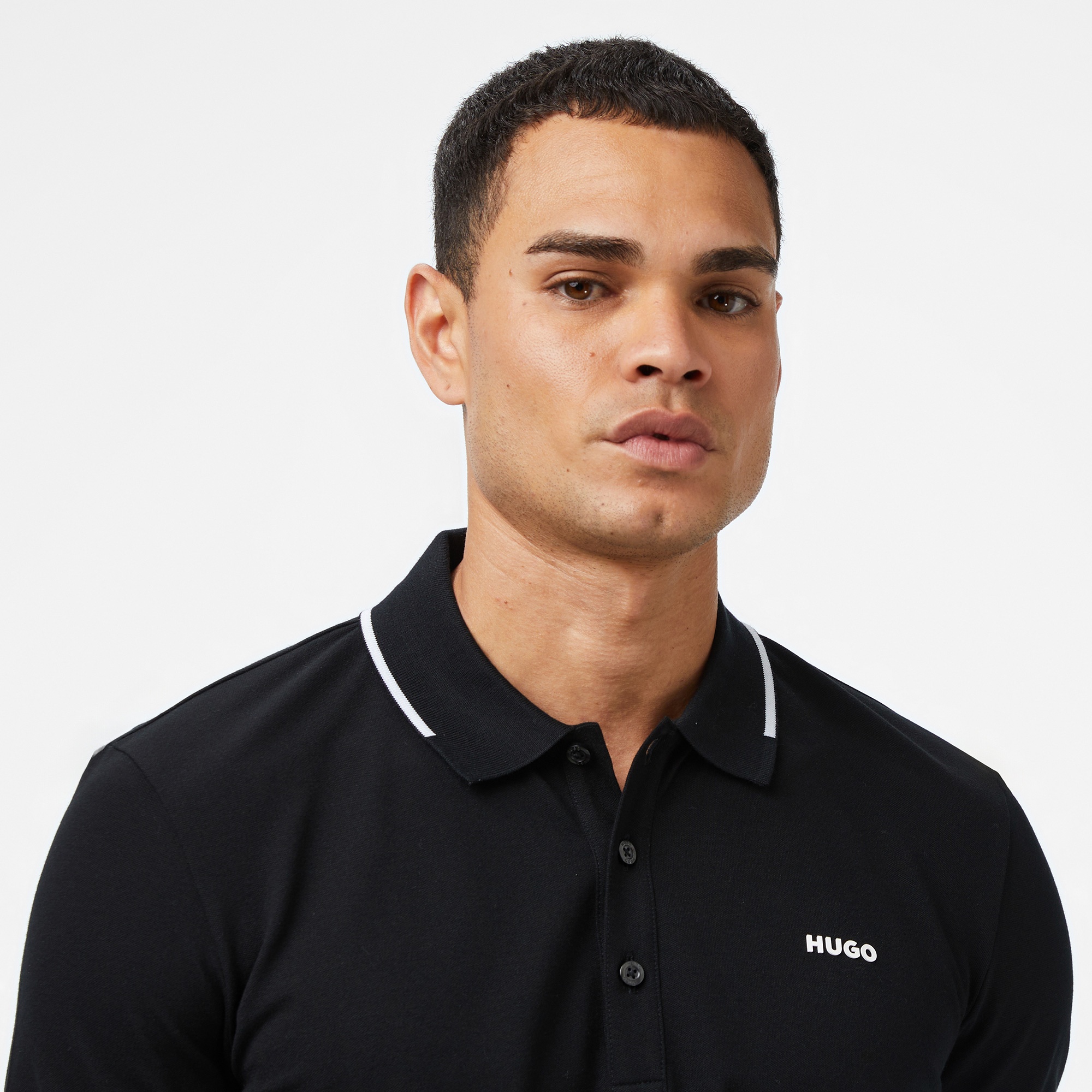 Hugo Dinoso 222 Erkek Siyah Polo