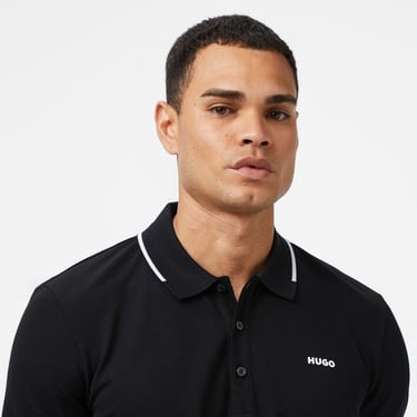  Hugo Dinoso 222 Erkek Siyah Polo