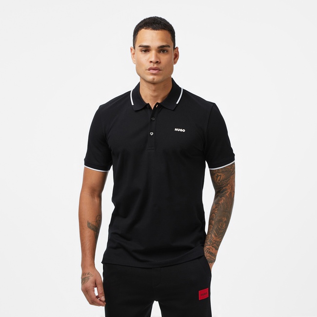  Hugo Dinoso 222 Erkek Siyah Polo