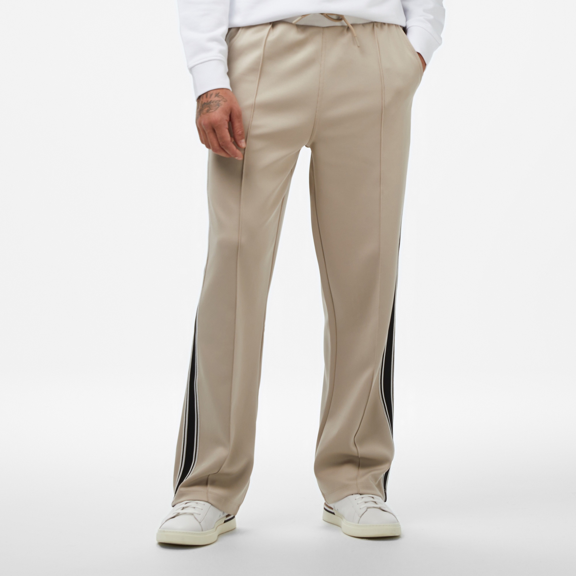 Guess Fulvio Scuba Erkek Bej Eşofman Altı