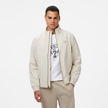  Guess Tecnical Erkek Krem Ceket