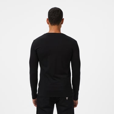  Guess Core Slim Fit Erkek Siyah T-Shirt