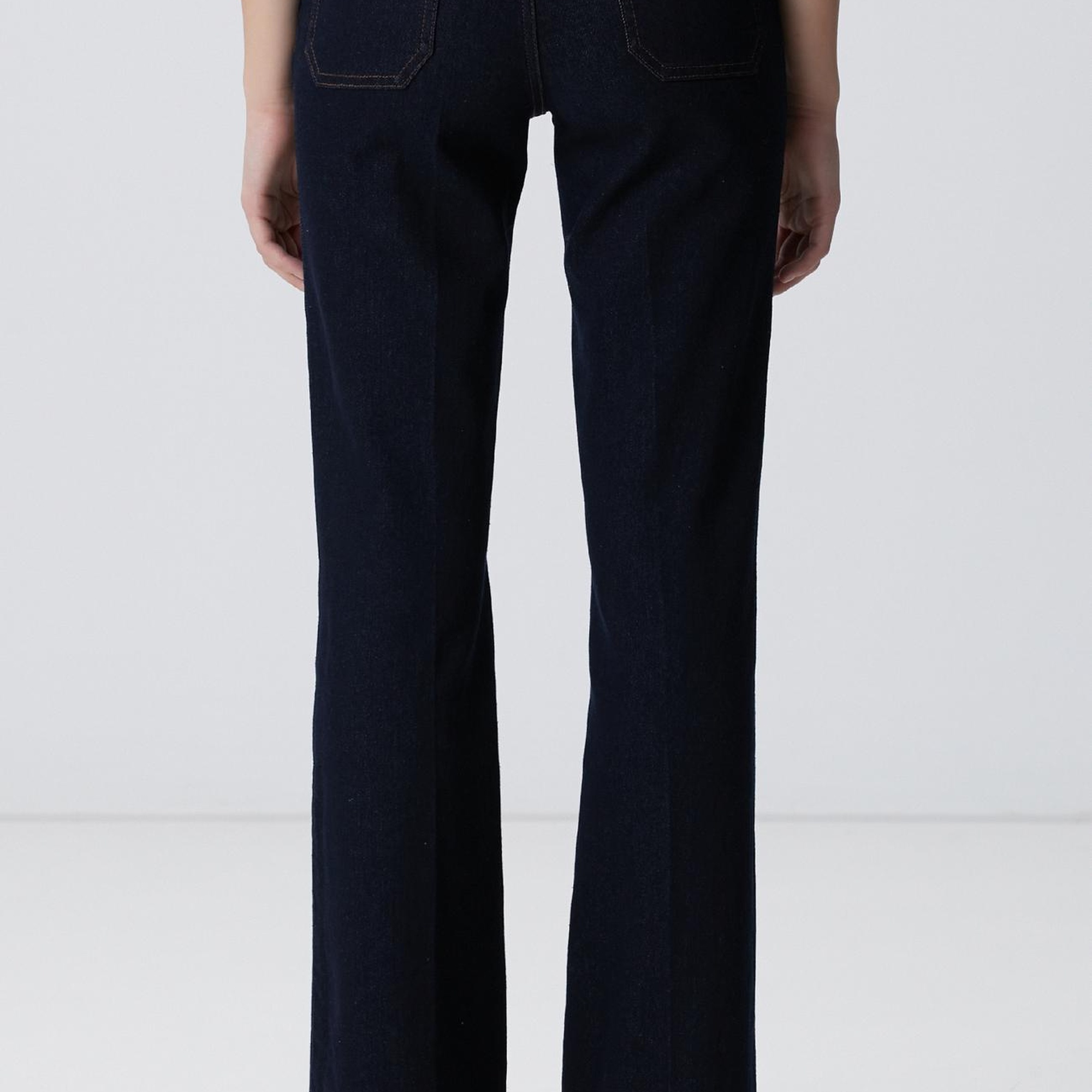 Network Kadın Lacivert Denim Pantolon