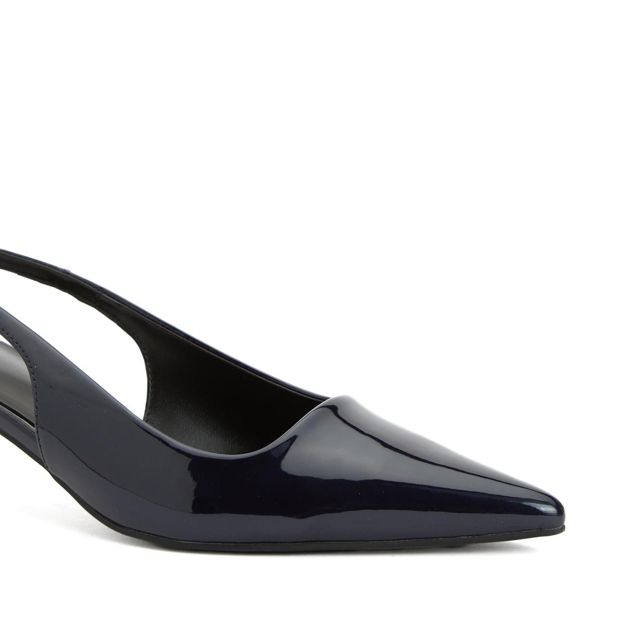 Divarese Kadın Lacivert Bantlı Topuklu Ayakkabı