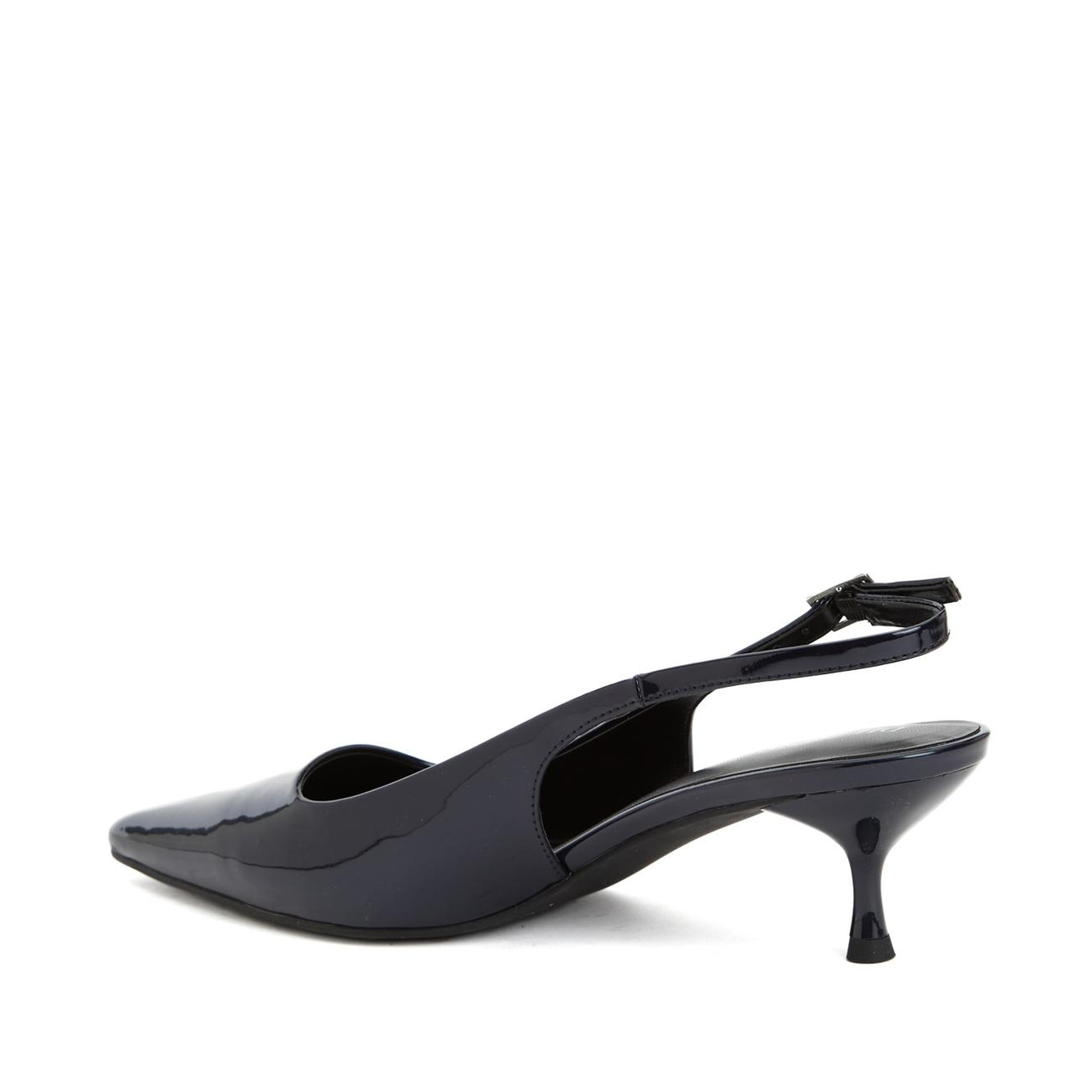 Divarese Kadın Lacivert Bantlı Topuklu Ayakkabı