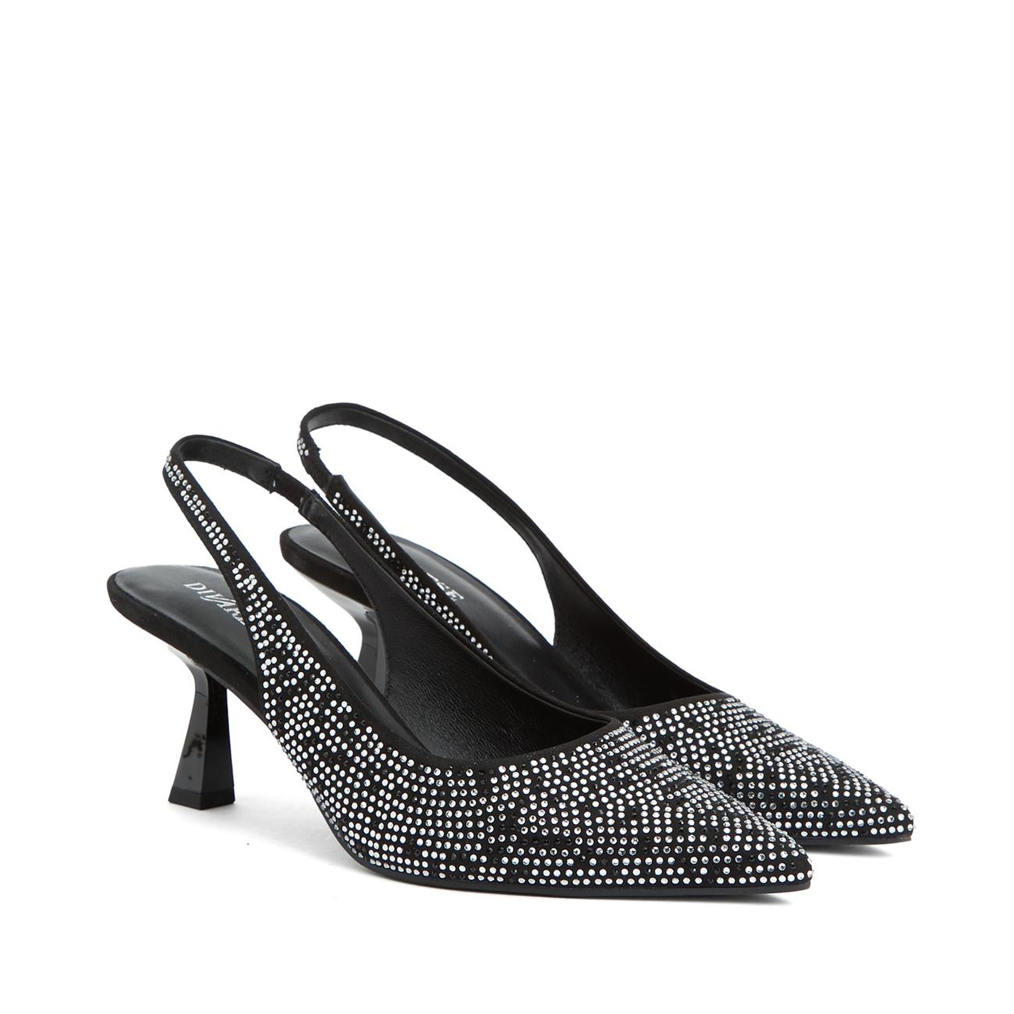 Divarese Kadın Silver Taşlı Sandalet