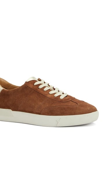  Divarese Kadın Camel Süet Sneaker