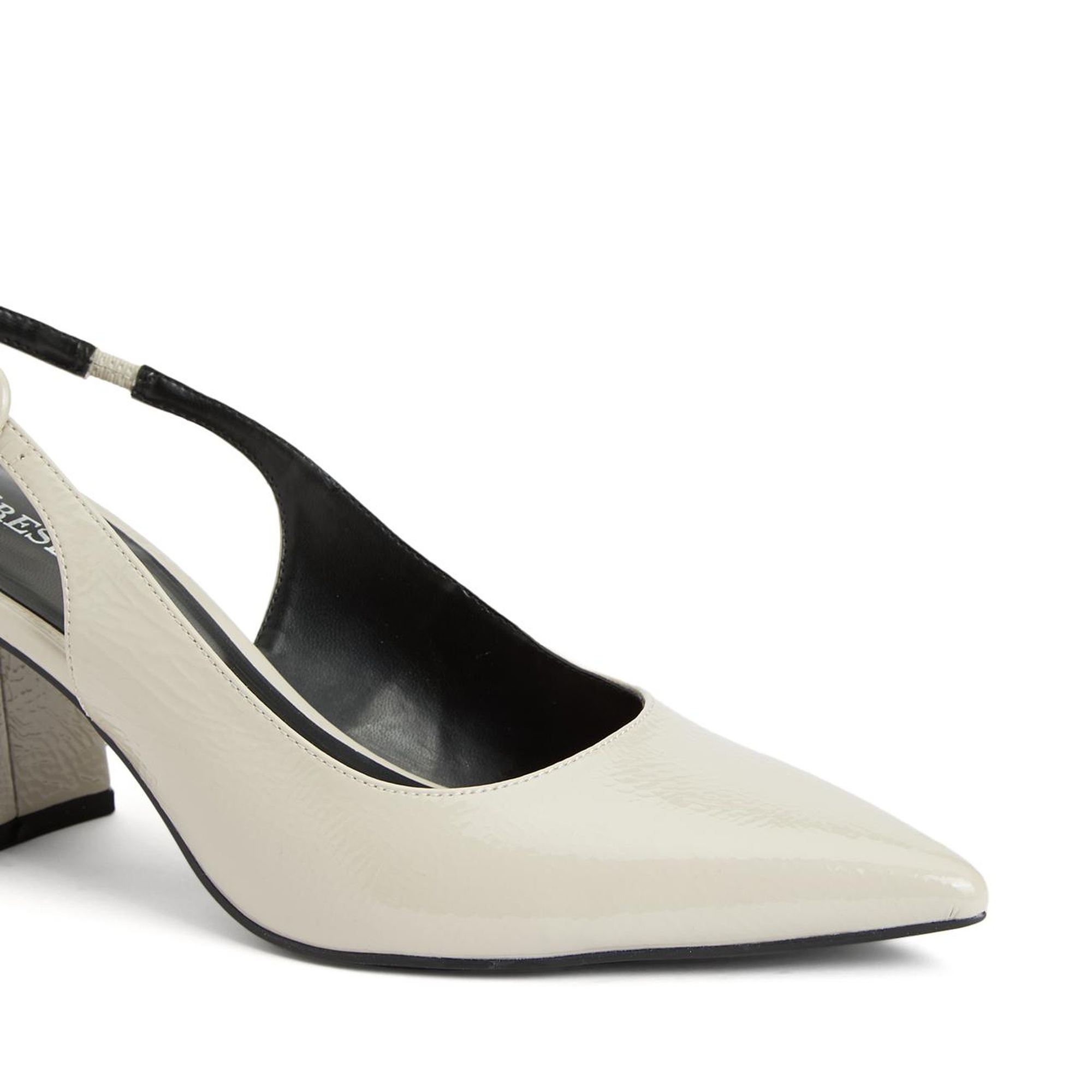 Divarese Kadın Kırık Beyaz Bantlı Gova