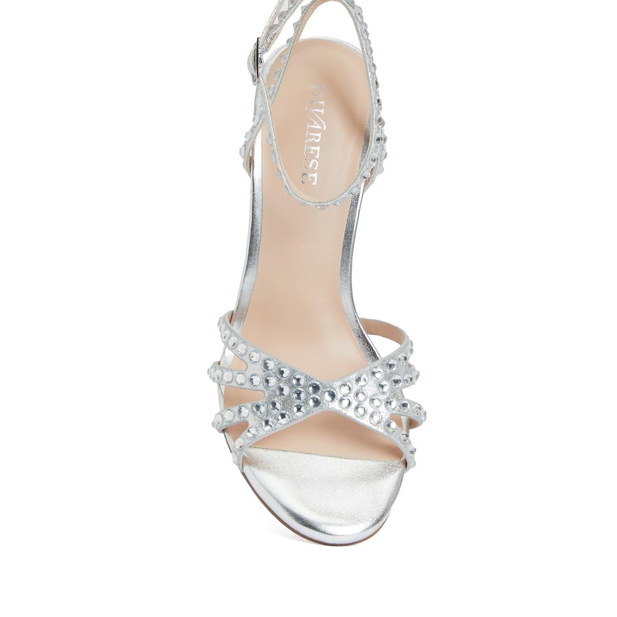 Divarese Kadın Silver Bantlı Sandalet