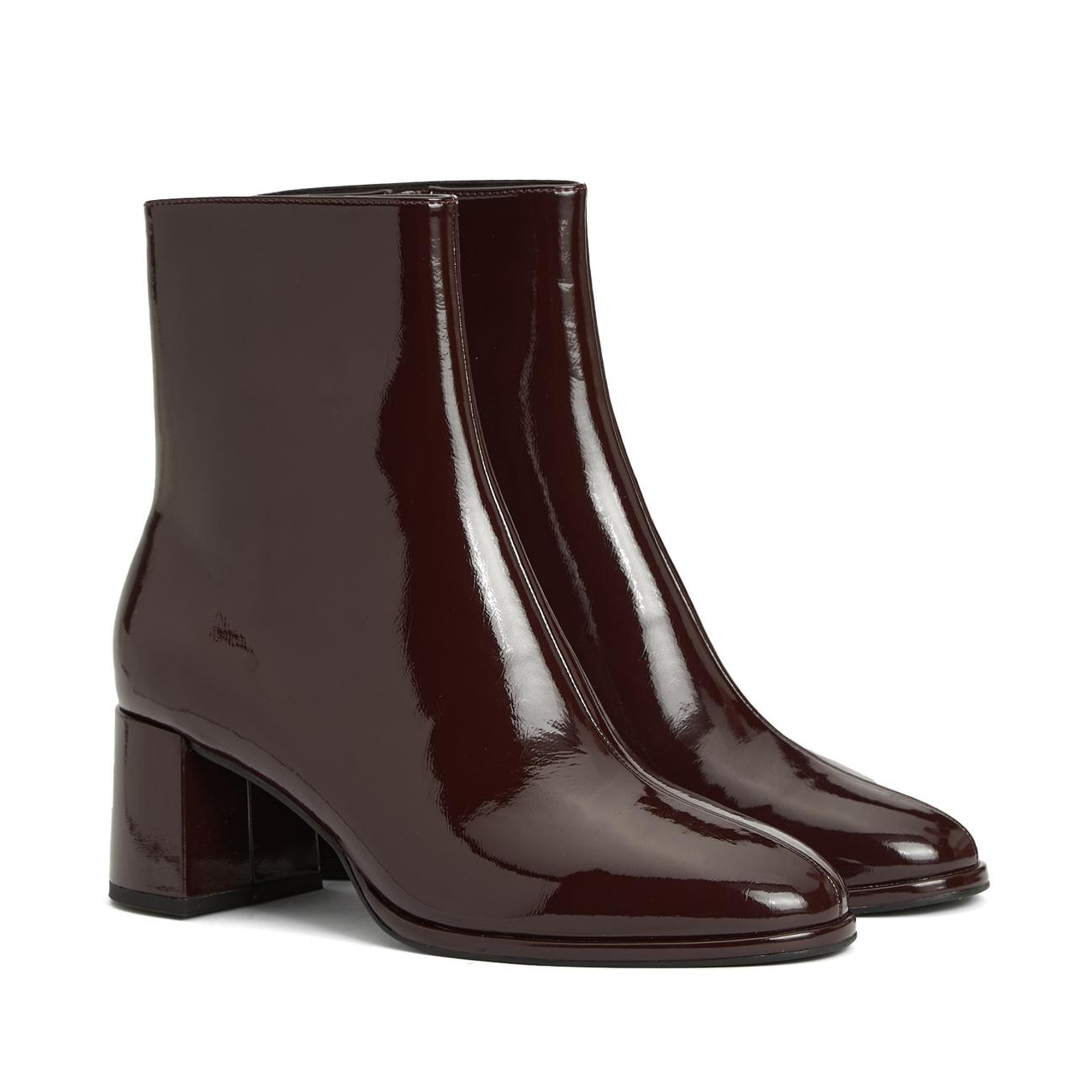 Divarese Kadın Bordo Parlak Bot