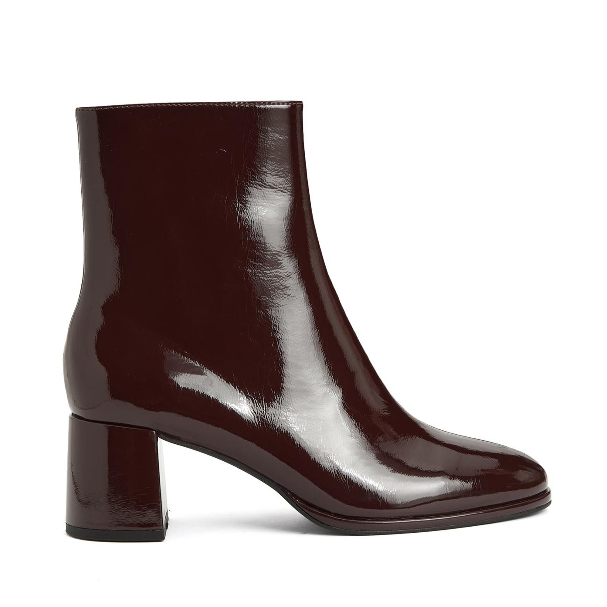 Divarese Kadın Bordo Parlak Bot