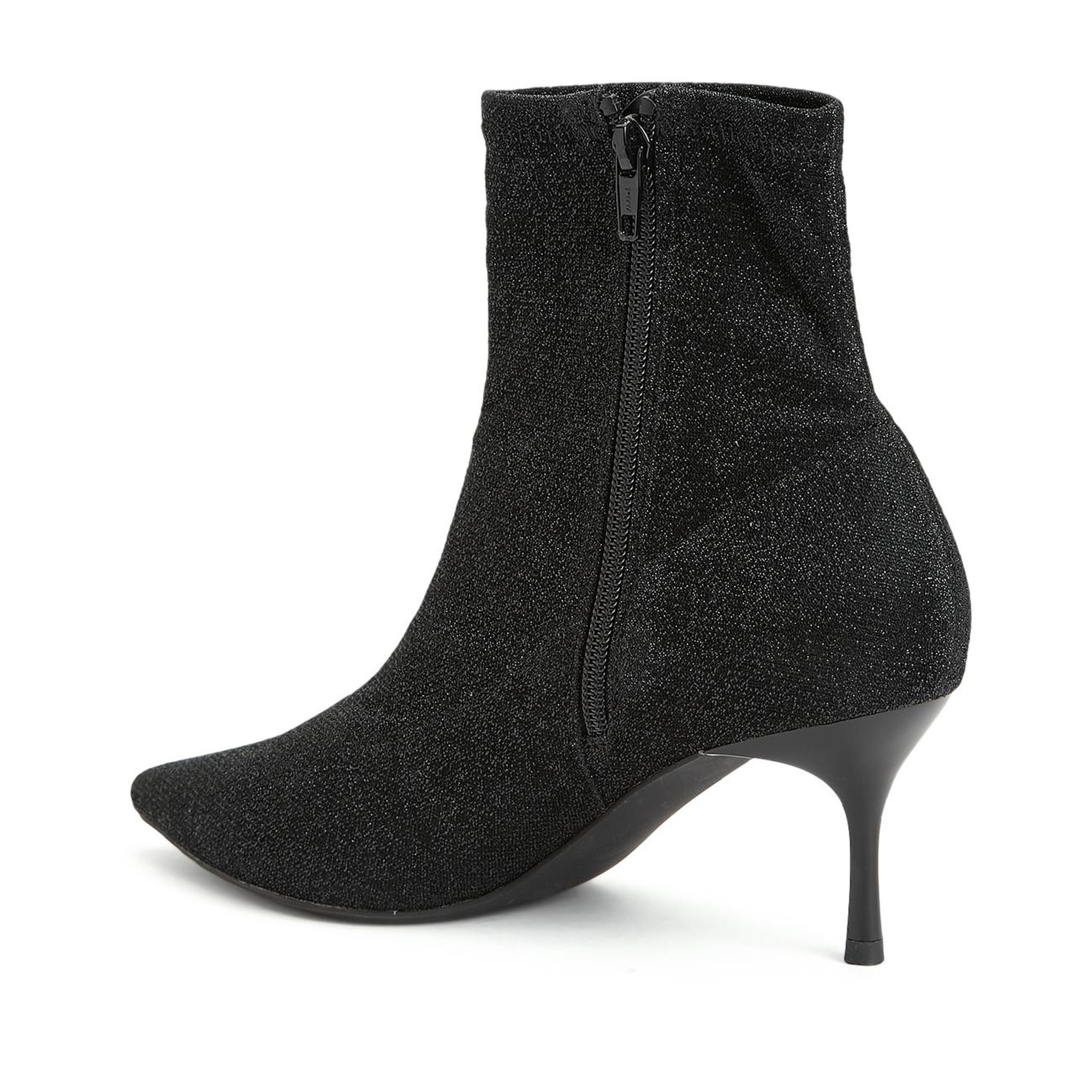 Divarese Kadın Siyah Desenli Bot