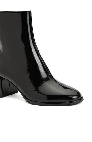  Divarese Kadın Siyah Parlak Bot