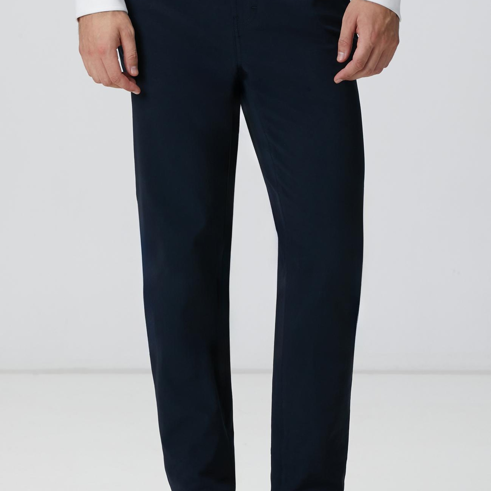 Network Erkek Lacivert Casual Pantolon