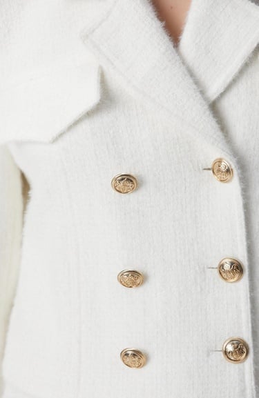  Network Kadın Kırık Beyaz Ceket