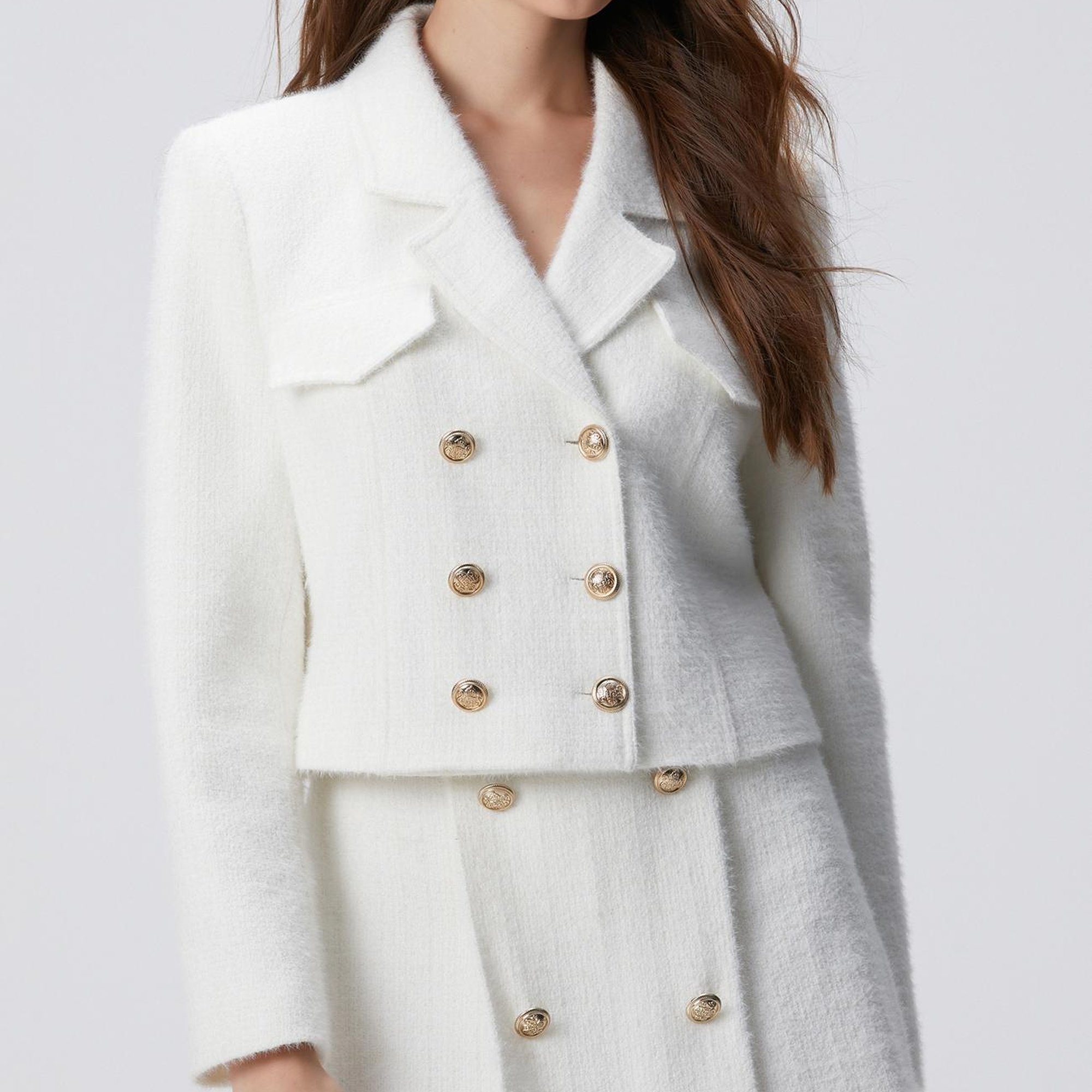 Network Kadın Kırık Beyaz Ceket