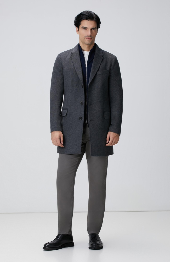  Network Erkek Gri Casual Pantolon