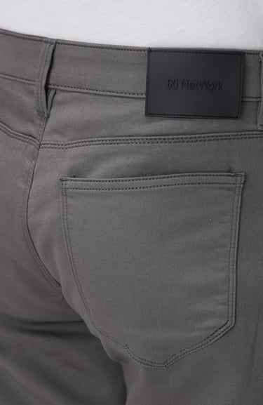  Network Erkek Gri Casual Pantolon