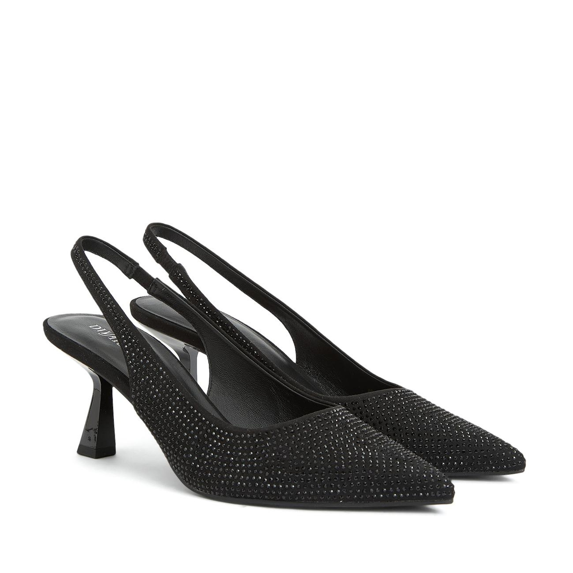 Divarese Kadın Silver Taşlı Sandalet