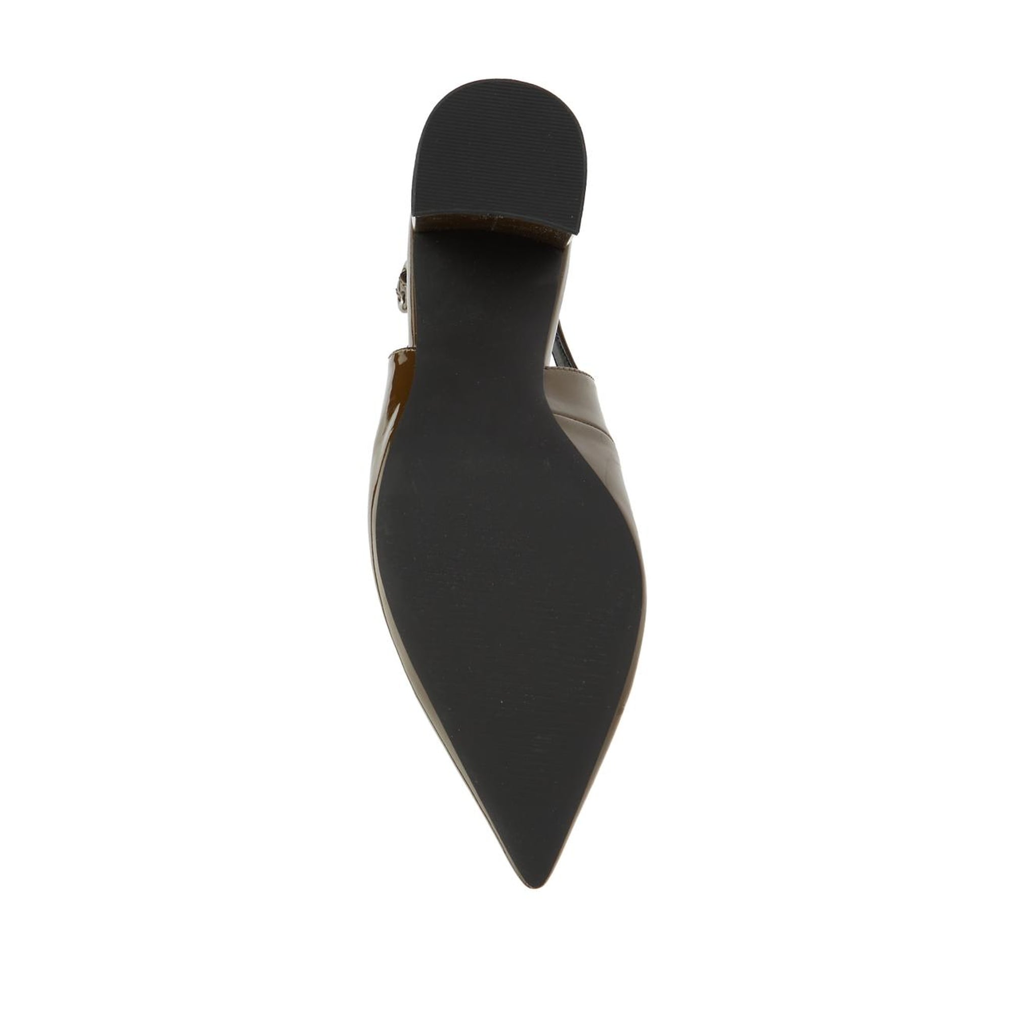 Divarese Kadın Haki Bantlı Topuklu Ayakkabı