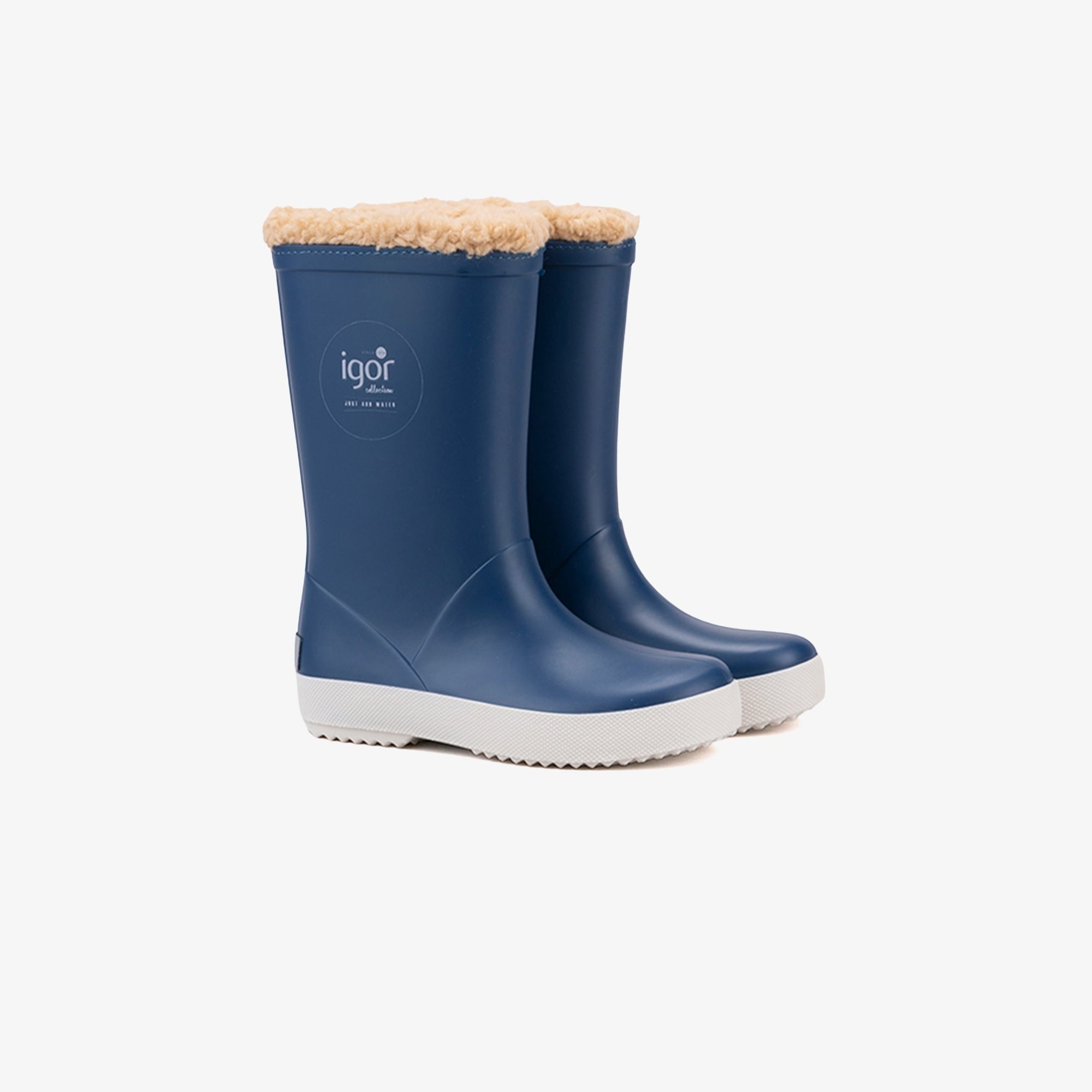 Igor Splash Nautico Borreguito Çocuk Mavi Yağmur Çizmesi