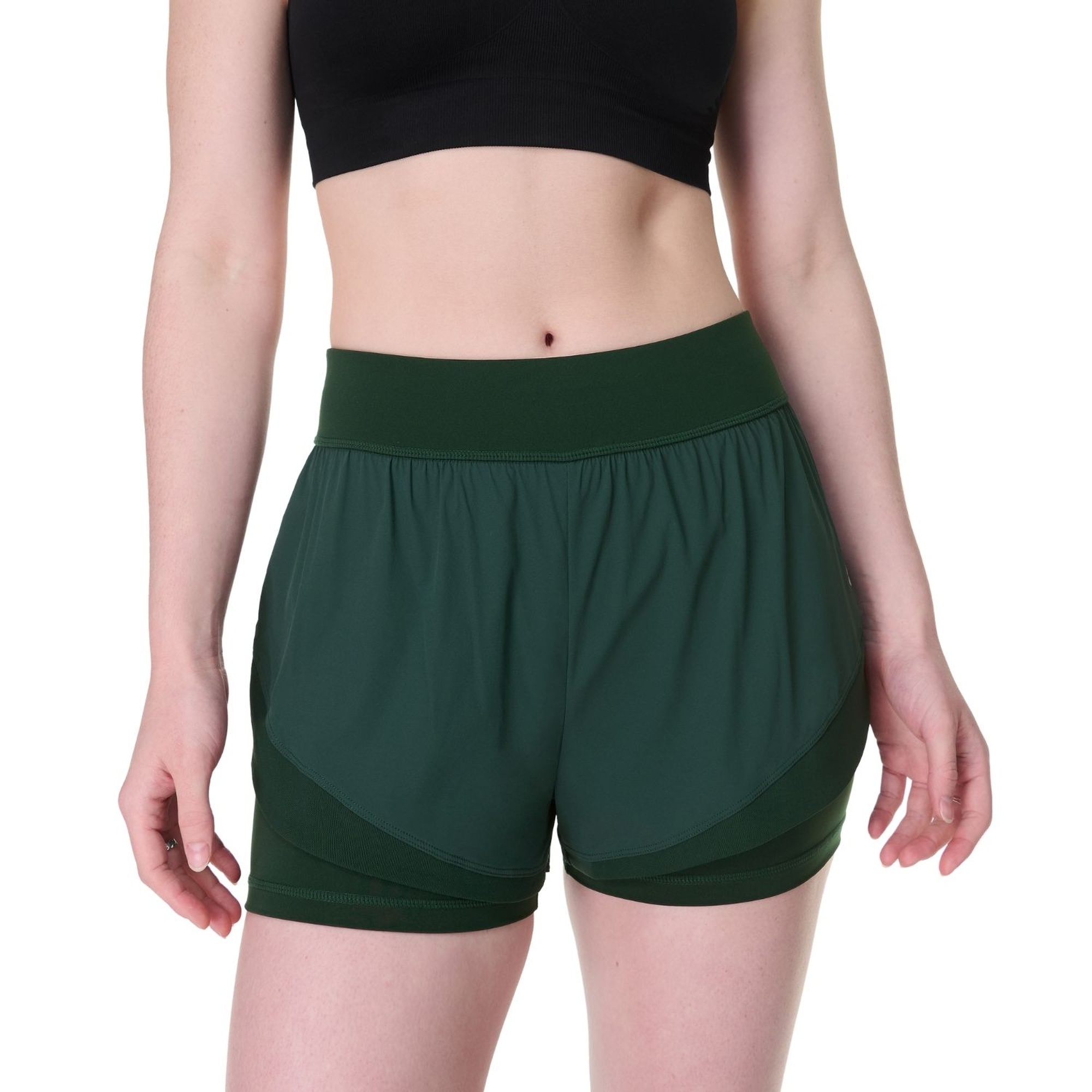 Sweaty Betty Tempo Run Shorts Kadın Yeşil Koşu Şortu