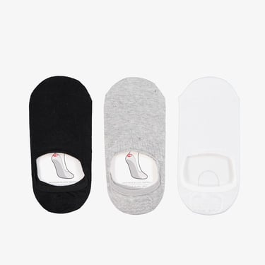  UNITED4 Classic Siyah/Gri/Beyaz 3lü Unisex Siyah Çorap