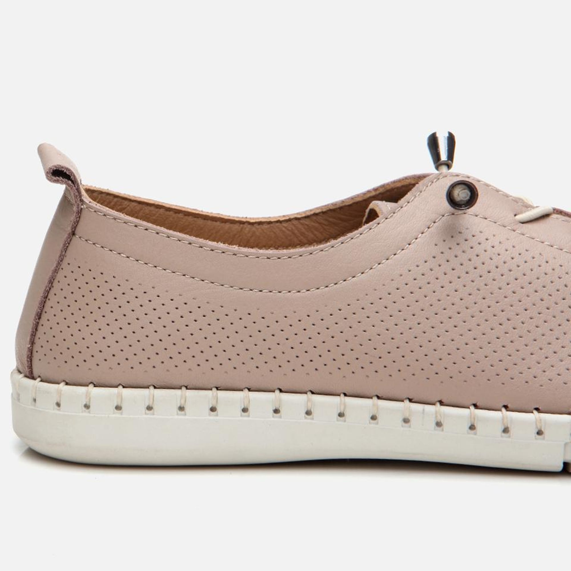 Kadın Deri Vizon Comfort Ayakkabı