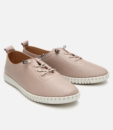  Kadın Deri Vizon Comfort Ayakkabı