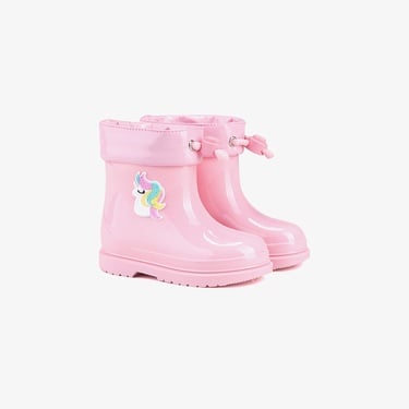  Igor W10253 Bimbi Unicornio Çocuk Pembe Yağmur Çizmesi