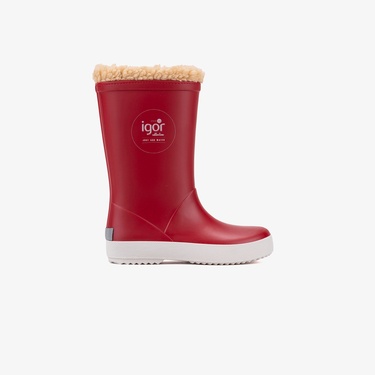  Igor Splash Nautico Borreguito Kırmızı Yağmur Çizmesi