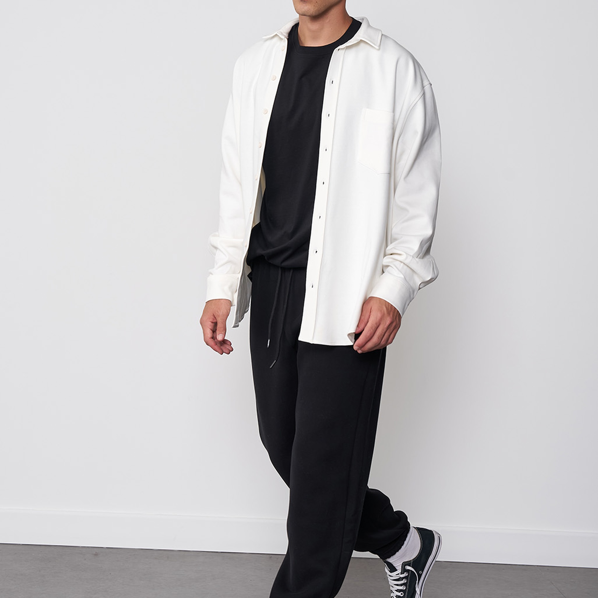 Örme Oversize Gömlek