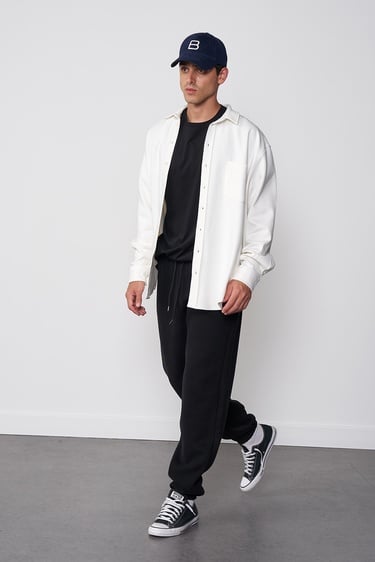  Örme Oversize Gömlek